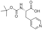 (S)-N-Boc-(4-Pyridyl)alanine Structure,37535-57-2Structure