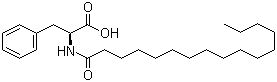 N-Hexadecanoyl-L-phenlyalanine Structure,37571-96-3Structure