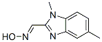 1H-benzimidazole-2-carboxaldehyde,1,5-dimethyl-,oxime(9ci)Structure,37735-11-8Structure 1H-benzimidazole-2-carboxaldehyde,1,5-dimethyl-,oxime(9ci) Structure,37735-11-8Structure