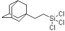 AdamantylethyltrichlorosilaneStructure,37843-11-1Structure Adamantylethyltrichlorosilane Structure,37843-11-1Structure