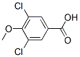3,5-Dichloro-4-methoxy benzoic acid Structure,37908-97-7Structure