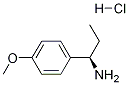 (R)-1-(4-methoxyphenyl)propan-1-amine-hcl Structure,379711-94-1Structure