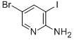 5-Bromo-3-iodopyridin-2-amine Structure,381233-96-1Structure