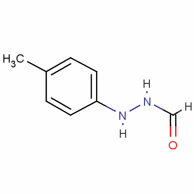 1-甲酰基-2-對甲苯肼結構式_38577-24-1結構式