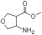 (9ci)-4-氨基四氫-3-呋喃羧酸甲酯結(jié)構(gòu)式_389843-60-1結(jié)構(gòu)式