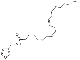 (5Z,8z,11z,14z)-n-(3-furanylmethyl)-5,8,11,14-eicosatetraenamideStructure,390824-20-1Structure (5Z,8z,11z,14z)-n-(3-furanylmethyl)-5,8,11,14-eicosatetraenamide Structure,390824-20-1Structure