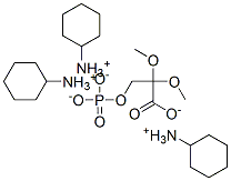 3-Hydroxy-2,2-dimethoxy-propanoic acid 3-phosphate tri(cyclohexylammonium) saltStructure,3913-50-6Structure 3-Hydroxy-2,2-dimethoxy-propanoic acid 3-phosphate tri(cyclohexylammonium) salt Structure,3913-50-6Structure