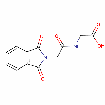 N-((1,3-dihydro-1,3-dioxo-2h-isoindol-2-yl)acetyl)glycineStructure,3916-40-3Structure N-((1,3-dihydro-1,3-dioxo-2h-isoindol-2-yl)acetyl)glycine Structure,3916-40-3Structure