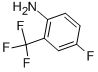 2-Amino-5-fluorobenzotrifluoride Structure,393-39-5Structure