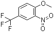 4-Methoxy-3-nitrobenzotrifluoride Structure,394-25-2Structure