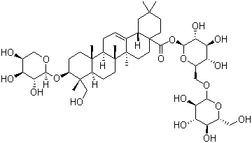 Akebia saponin d standard Structure,39524-08-8Structure