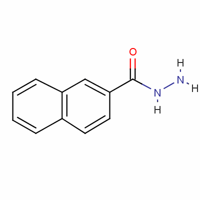 2-萘并肼結構式_39627-84-4結構式