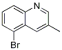 5-Bromo-3-methylquinoline Structure,397322-46-2Structure