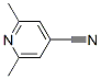 2,6-Dimethyl-4-cyanopyridineStructure,39965-81-6Structure 2,6-Dimethyl-4-cyanopyridine Structure,39965-81-6Structure