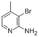 2-Amino-3-bromo-4-picoline Structure,40073-38-9Structure