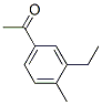 Ethanone, 1-(3-ethyl-4-methylphenyl)-(9ci)Structure,40180-56-1Structure Ethanone, 1-(3-ethyl-4-methylphenyl)-(9ci) Structure,40180-56-1Structure