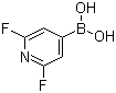 2,6-Difluoropyridine-4-boronic acidStructure,401816-16-8Structure 2,6-Difluoropyridine-4-boronic acid Structure,401816-16-8Structure