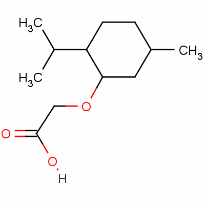 (-)-Menthoxyacetic acid Structure,40248-63-3Structure