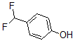 4-(Difluoromethyl)phenolStructure,403648-76-0Structure 4-(Difluoromethyl)phenol Structure,403648-76-0Structure
