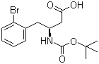 Benzenebutanoic acid, 2-bromo-β-[[(1,1-dimethylethoxy)carbonyl]amino]-, (βs)- Structure,403661-78-9Structure