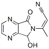 (9ci)-3-(5,7-二氫-5-羥基-7-氧代-6H-吡咯并[3,4-b]吡嗪-6-基)-2-丁烯腈結構式_404340-71-2結構式