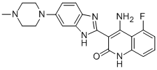 CHIR-258 Structure,405169-16-6Structure
