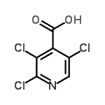 2,3,5-trichloropyridine-4-carboxylic acid Structure,406676-18-4Structure