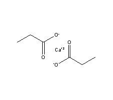 丙酸鈣結構式_4075-81-4結構式