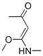 3-Buten-2-one, 4-methoxy-4-(methylamino)-(9ci)Structure,40815-55-2Structure 3-Buten-2-one, 4-methoxy-4-(methylamino)-(9ci) Structure,40815-55-2Structure