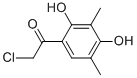 Ethanone, 2-chloro-1-(2,4-dihydroxy-3,5-dimethylphenyl)-(9ci)Structure,412022-03-8Structure Ethanone, 2-chloro-1-(2,4-dihydroxy-3,5-dimethylphenyl)-(9ci) Structure,412022-03-8Structure