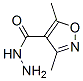 (9ci)-3,5-二甲基-4-異噁唑羧酸肼結構式_412313-52-1結構式
