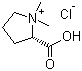 Stachydrine hydrochloride Structure,4136-37-2Structure