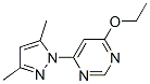 (9CI)-4-(3,5-二甲基-1H-吡唑-1-基)-6-乙氧基-嘧啶結(jié)構(gòu)式_413620-37-8結(jié)構(gòu)式
