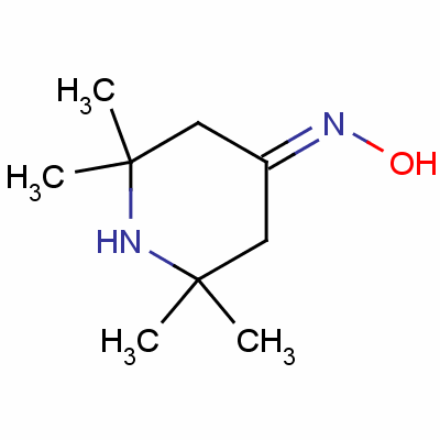 2,2,6,6-四甲基-4-哌啶酮肟結(jié)構(gòu)式_4168-79-0結(jié)構(gòu)式