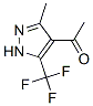 (9ci)-1-[3-甲基-5-(三氟甲基)-1H-吡唑-4-基]-乙酮結(jié)構(gòu)式_416886-48-1結(jié)構(gòu)式