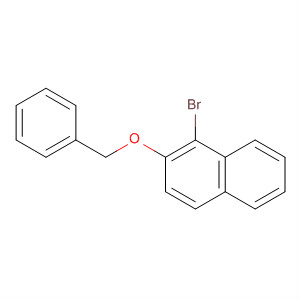 2-(芐氧基)-1-溴萘結(jié)構(gòu)式_41908-23-0結(jié)構(gòu)式