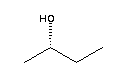 (S)-(+)-2-丁醇結(jié)構(gòu)式_4221-99-2結(jié)構(gòu)式