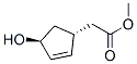2-Cyclopentene-1-acetic acid, 4-hydroxy-, methyl ester, (1R,4S)-Structure,426226-10-0Structure 2-Cyclopentene-1-acetic acid, 4-hydroxy-, methyl ester, (1R,4S)- Structure,426226-10-0Structure