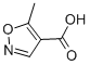 5-Methyl-4-isoxazolecarboxylic acid Structure,42831-50-5Structure
