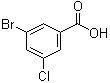3-Bromo-5-chlorobenzoic acid Structure,42860-02-6Structure