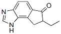 (9ci)-7-乙基-7,8-二氫-茚并[4,5-d]咪唑-6(1h)-酮結構式_429683-68-1結構式