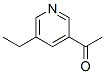 Ethanone, 1-(5-ethyl-3-pyridinyl)-(9ci)Structure,42972-47-4Structure Ethanone, 1-(5-ethyl-3-pyridinyl)-(9ci) Structure,42972-47-4Structure