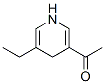 Ethanone, 1-(5-ethyl-1,4-dihydro-3-pyridinyl)-(9ci)Structure,42972-53-2Structure Ethanone, 1-(5-ethyl-1,4-dihydro-3-pyridinyl)-(9ci) Structure,42972-53-2Structure