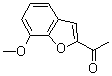2-Acetyl-7-methoxybenzofuranStructure,43071-52-9Structure 2-Acetyl-7-methoxybenzofuran Structure,43071-52-9Structure