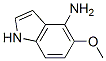 1H-indol-4-amine, 5-methoxy-Structure,431046-37-6Structure 1H-indol-4-amine, 5-methoxy- Structure,431046-37-6Structure