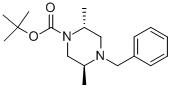 (2R,5s)-tert-butyl 4-benzyl-2,5-dimethylpiperazine-1-carboxylate Structure,431062-00-9Structure