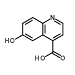6-Hydroxy-4-quinolinecarboxylic acidStructure,4312-44-1Structure 6-Hydroxy-4-quinolinecarboxylic acid Structure,4312-44-1Structure