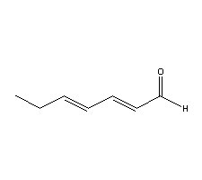 trans,trans-2,4-HeptadienalStructure,4313-03-5Structure trans,trans-2,4-Heptadienal Structure,4313-03-5Structure