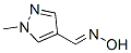 (9ci)-1-甲基-,肟1H-吡唑-4-羧醛結(jié)構(gòu)式_43193-15-3結(jié)構(gòu)式