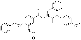 N,O-Dibenzylated formoterolStructure,43229-70-5Structure N,O-Dibenzylated formoterol Structure,43229-70-5Structure